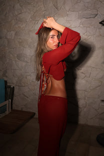 LIR CHERRY-SKIRT