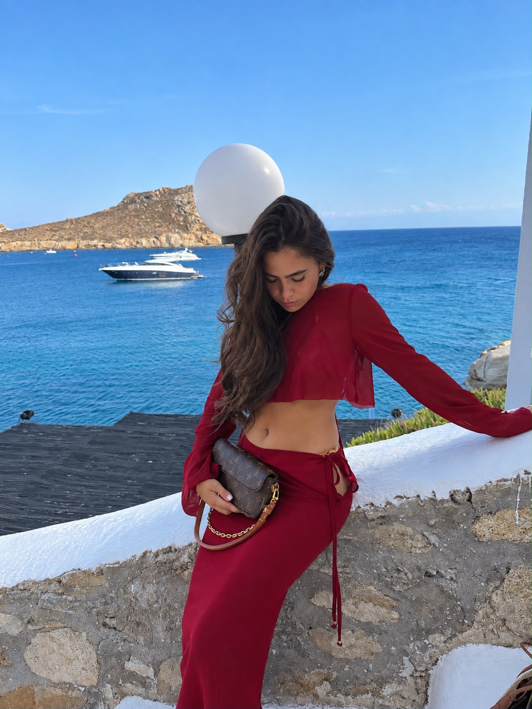 LIR CHERRY-SKIRT